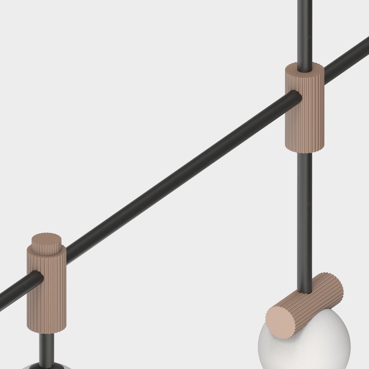 Retro Future + Candy Chandelier 180
