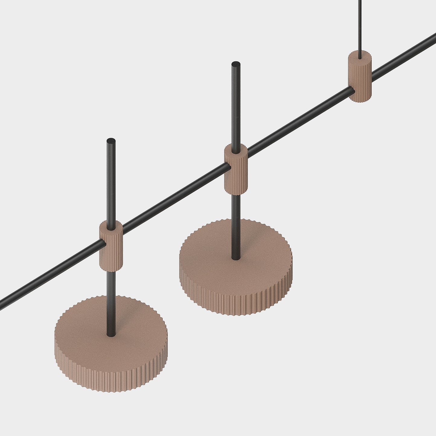 Retro Future + Double Disc Chandelier 200