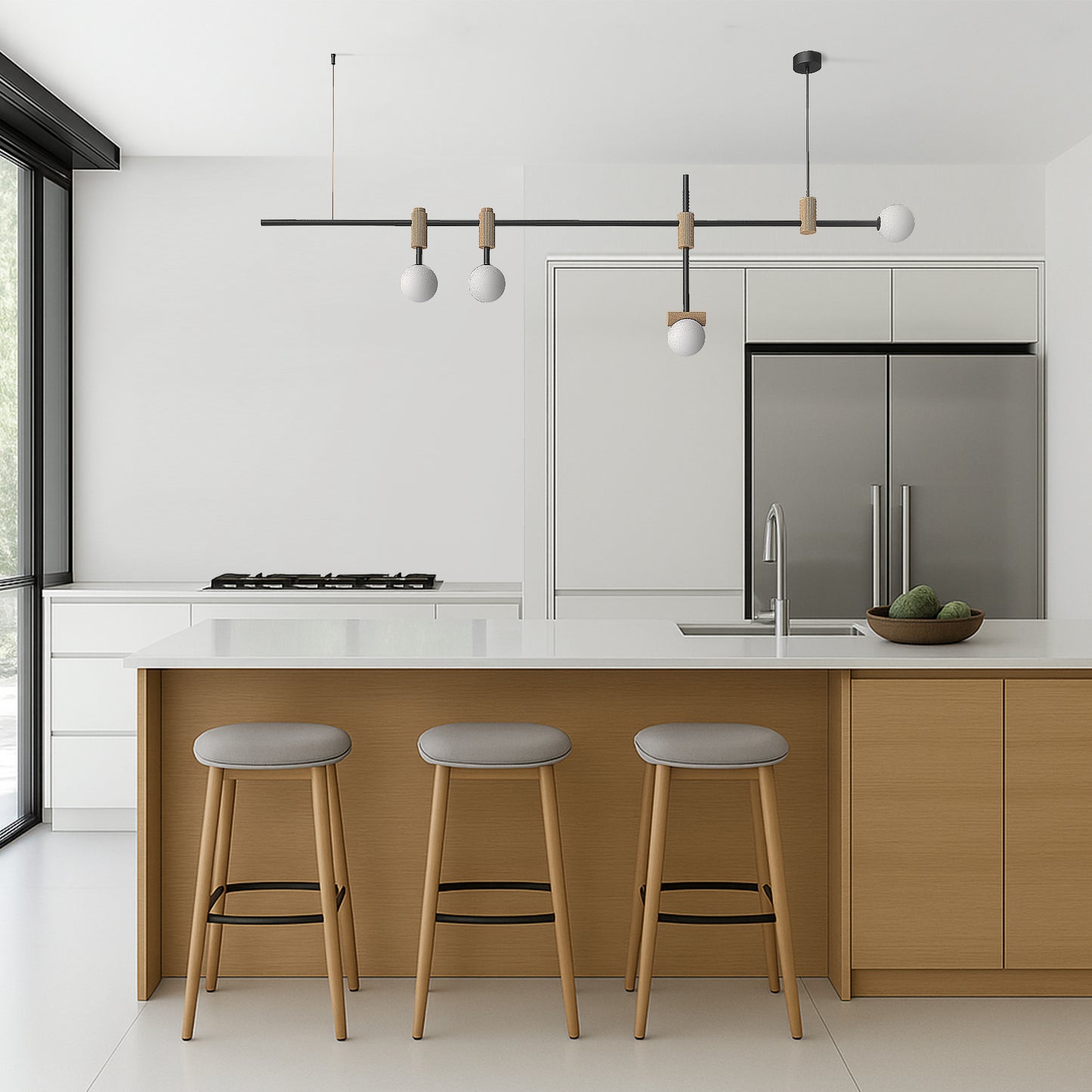 Retro Future + Candy Chandelier 180