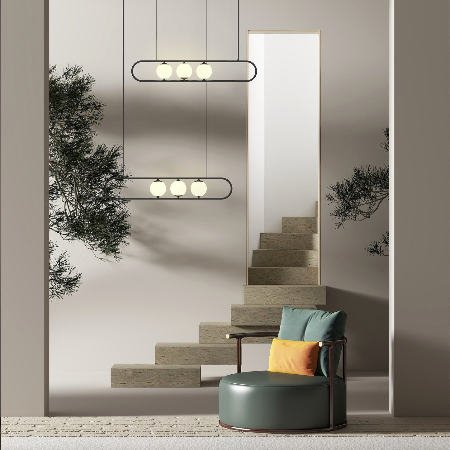 Horizontal O Pendant Lamp