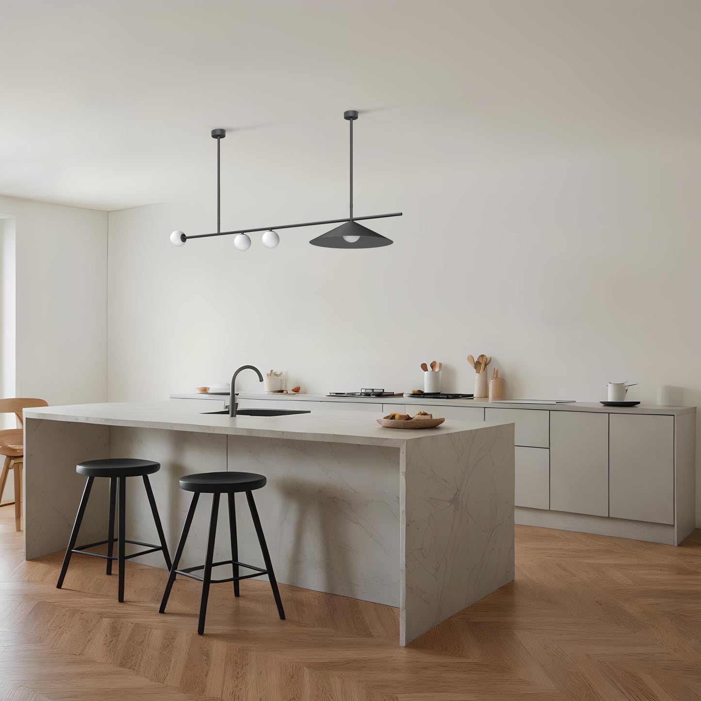 Linear Chandelier V3