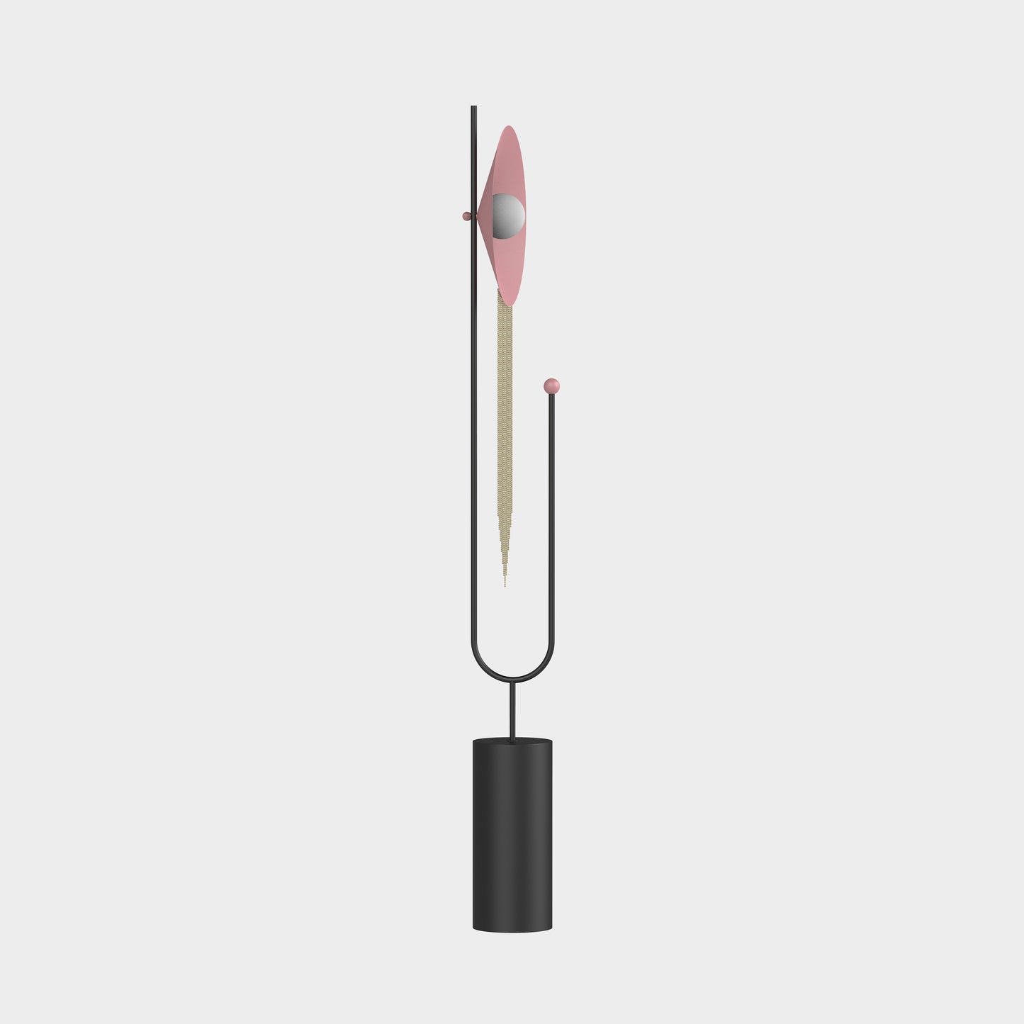 Floor Lamp With Hair
