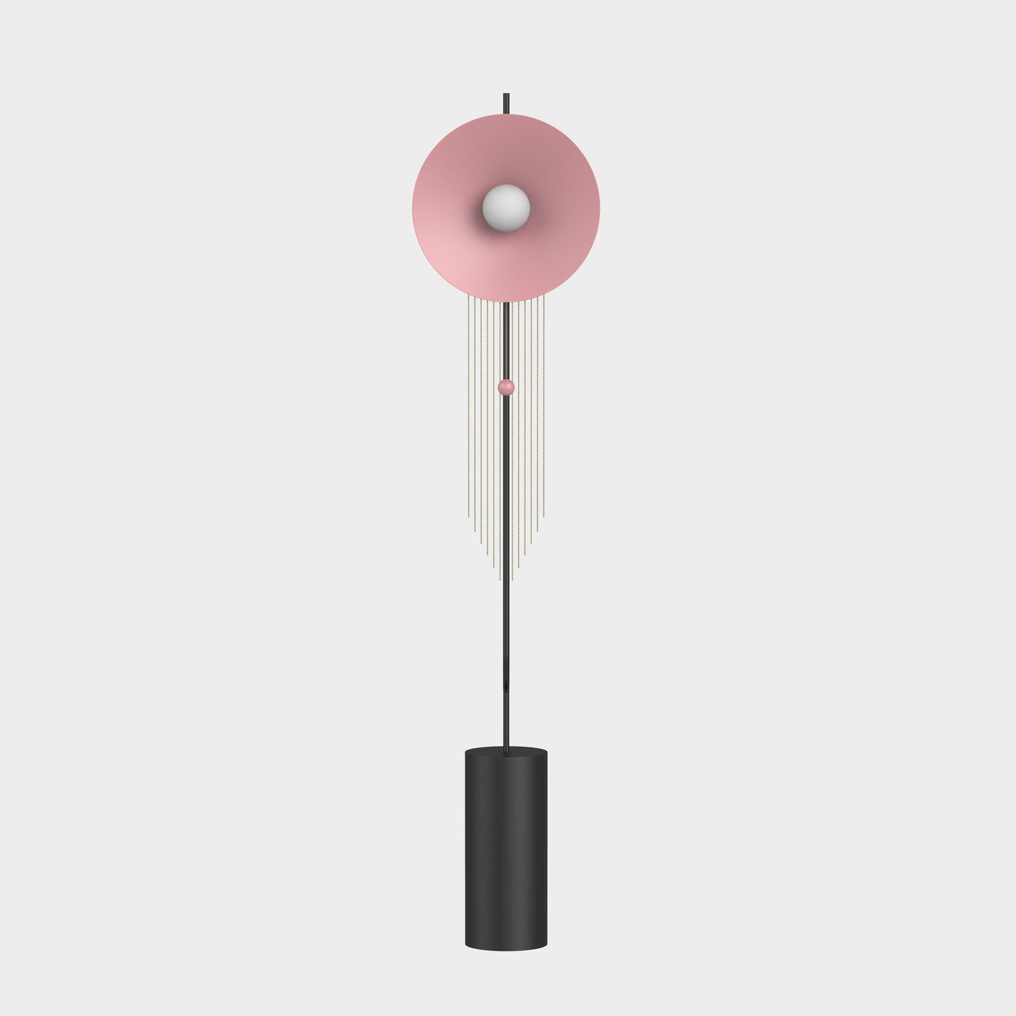 Floor Lamp With Hair