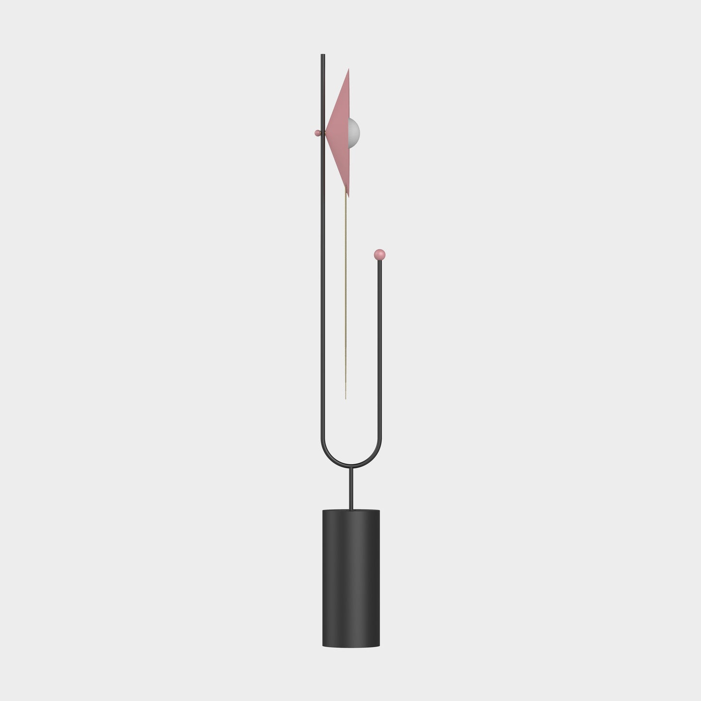 Floor Lamp With Hair
