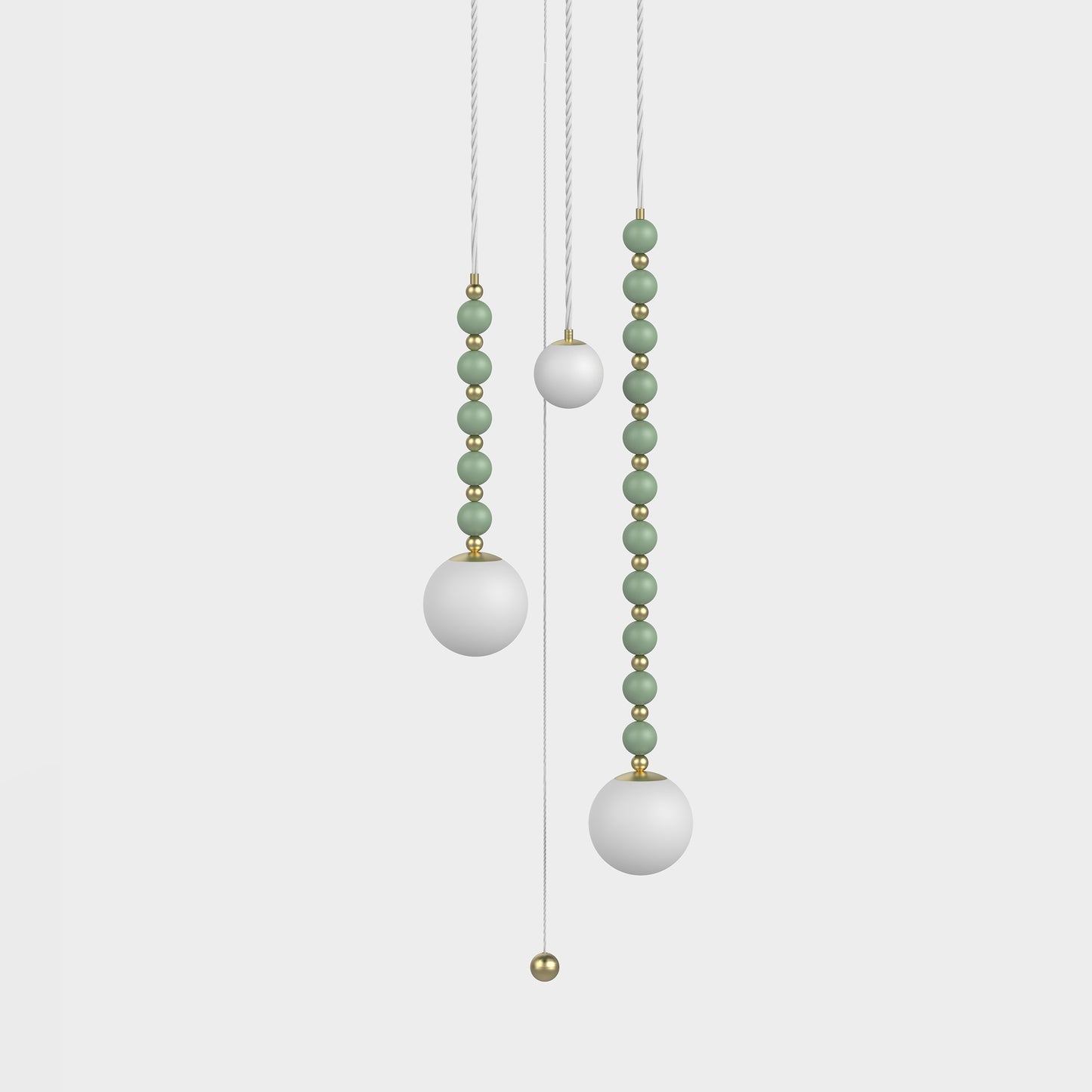 2nd Gen - Long Jewels and Beads Pendant lamps