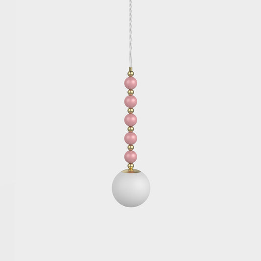 Long Jewels and Beads Pendant lamp