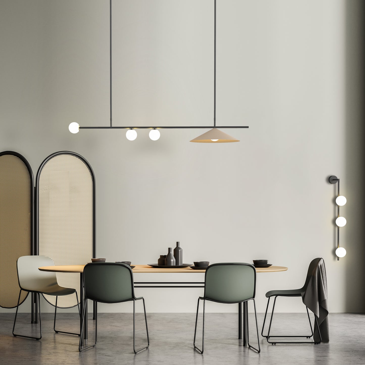 Linear Chandelier V3