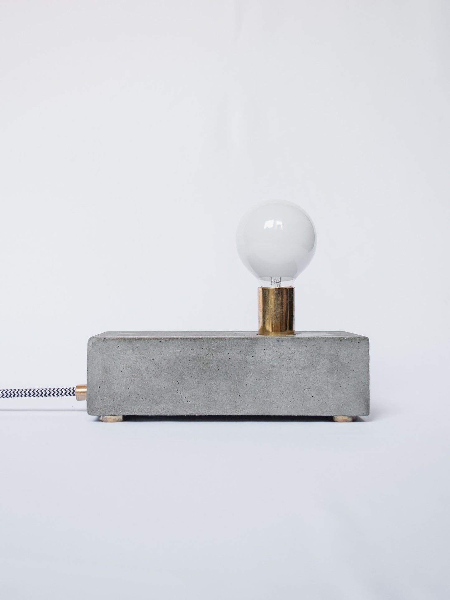 concrete table lamp