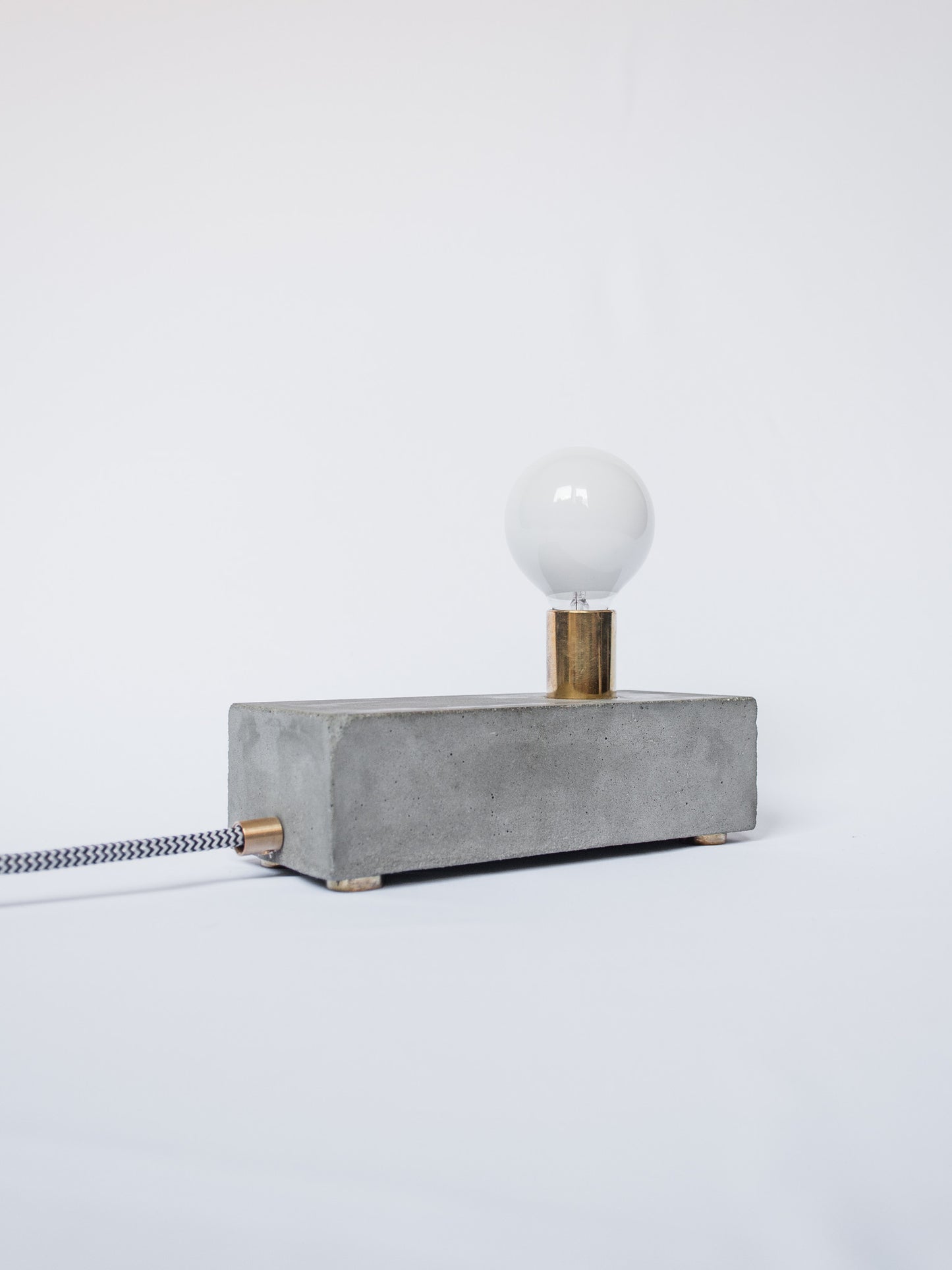 Concrete Brick Lamp