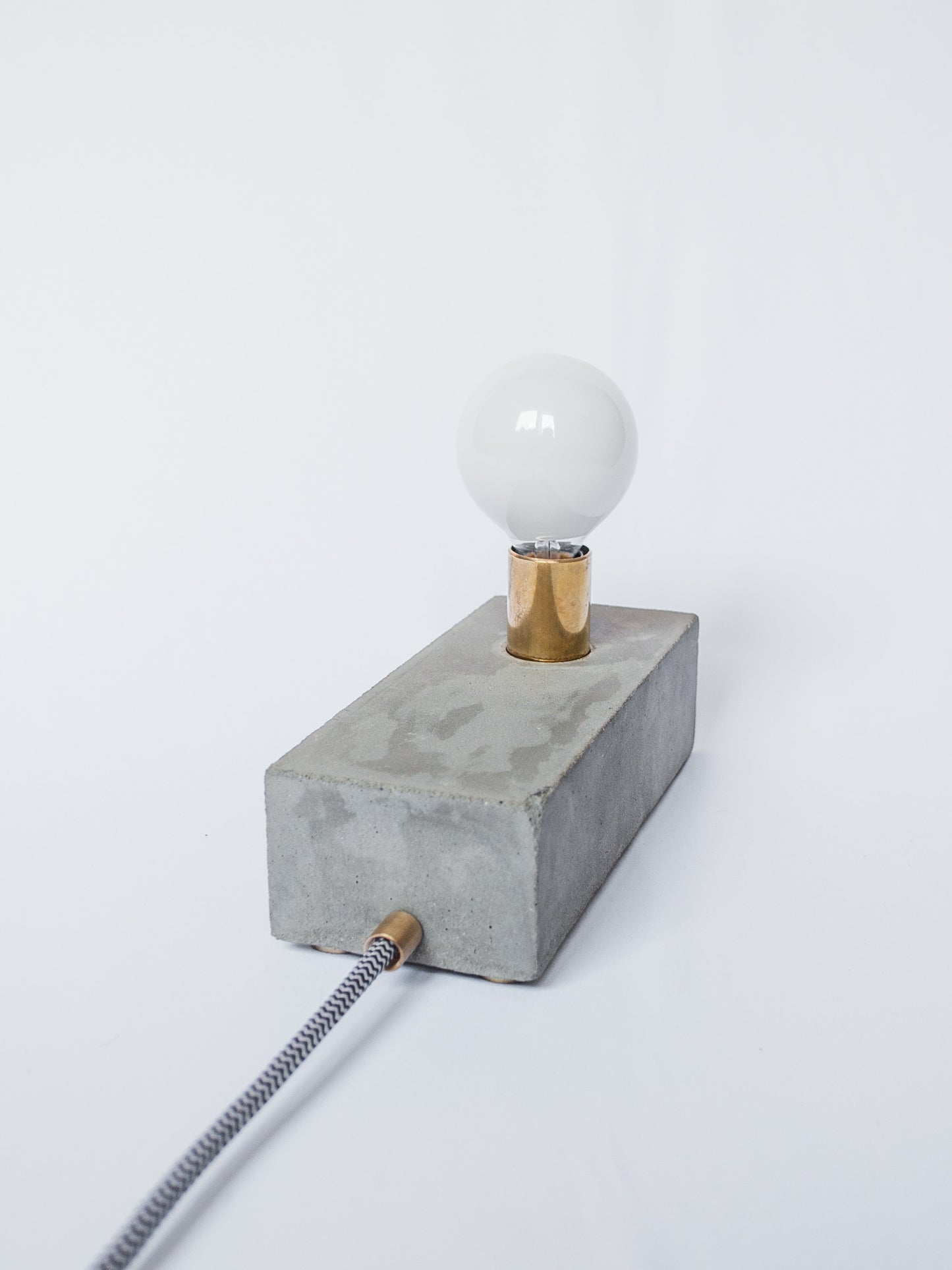 concrete table lamp