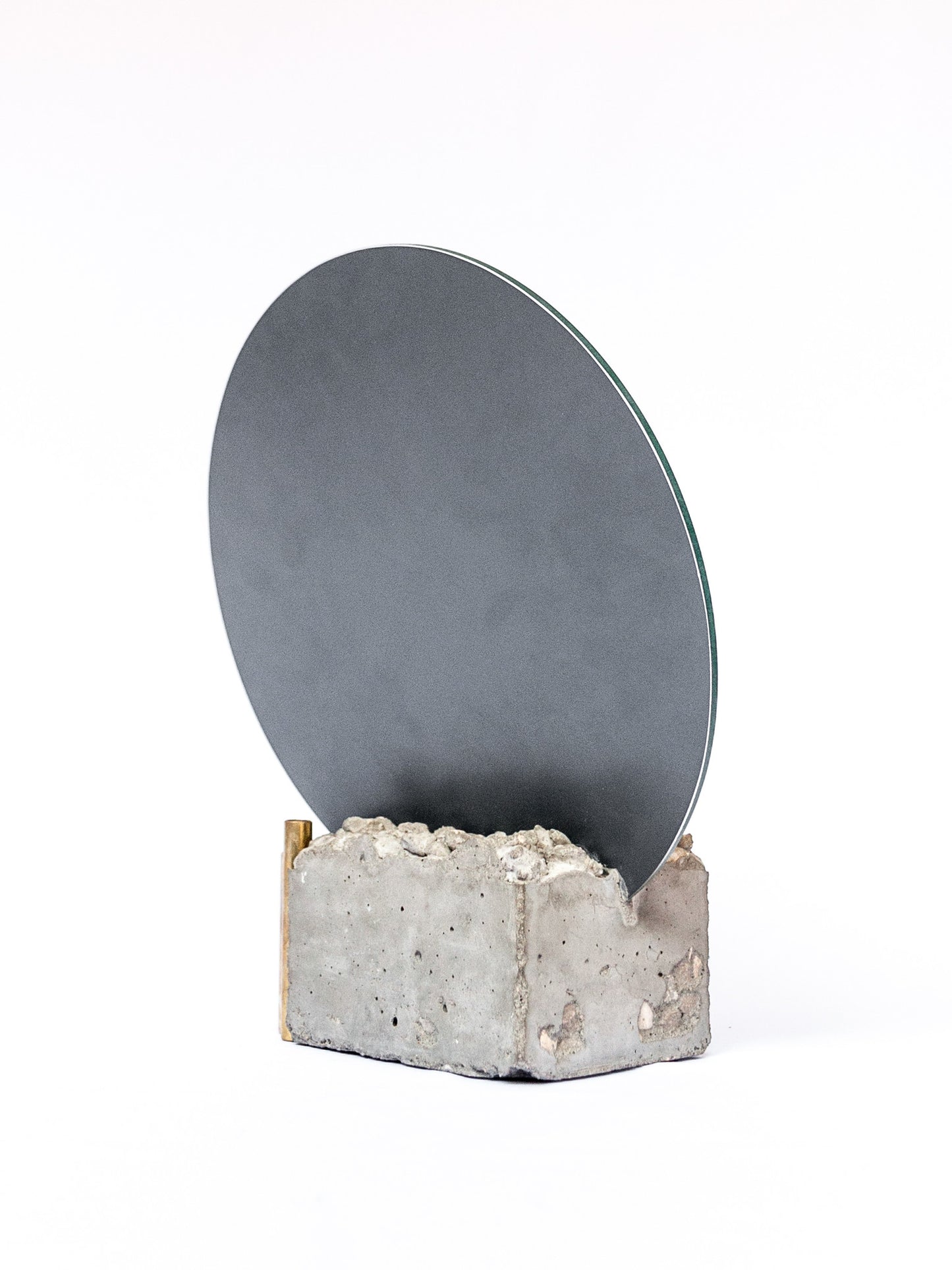 Concrete Makeup Mirror