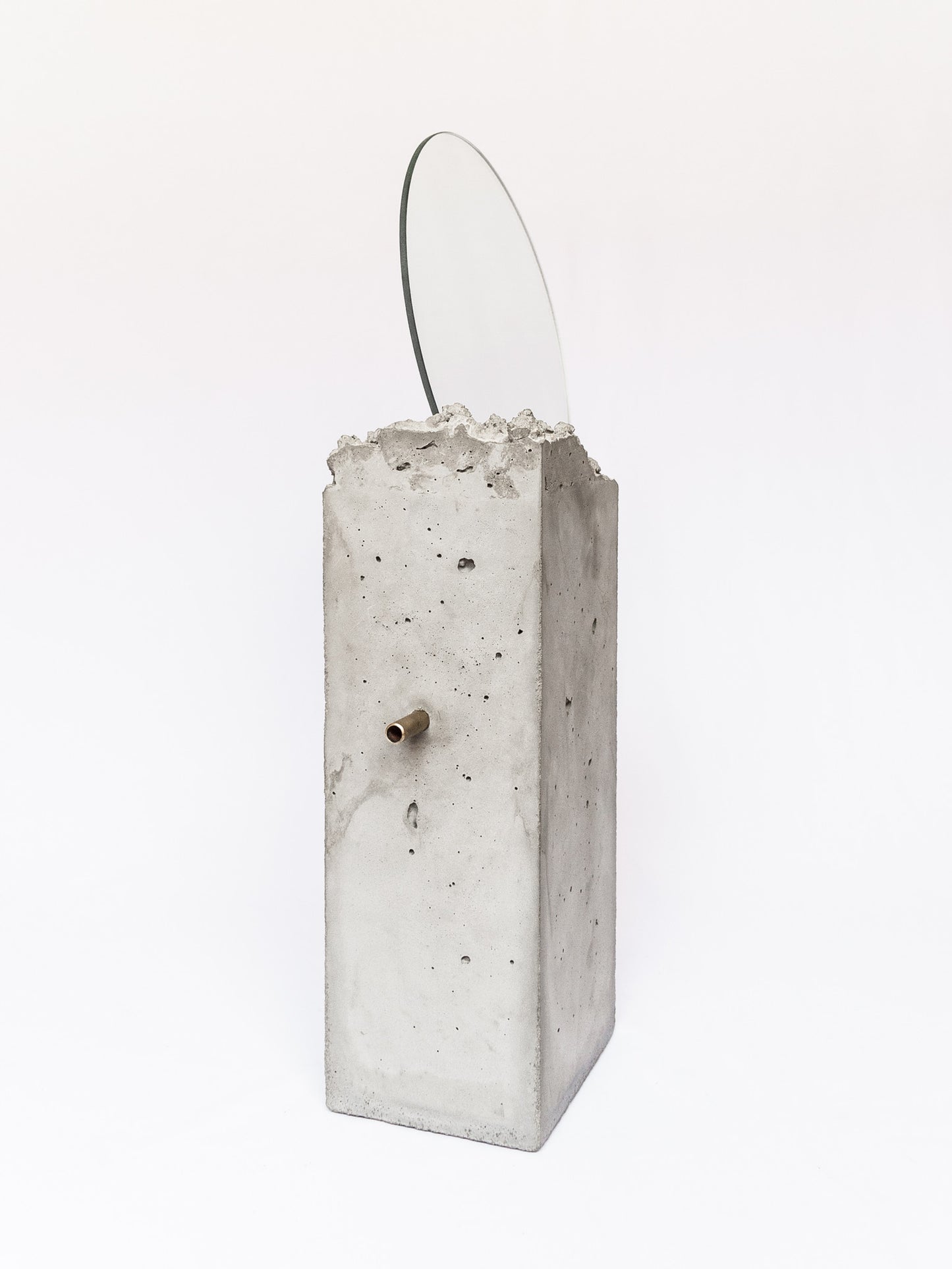 Concrete Mirror Object