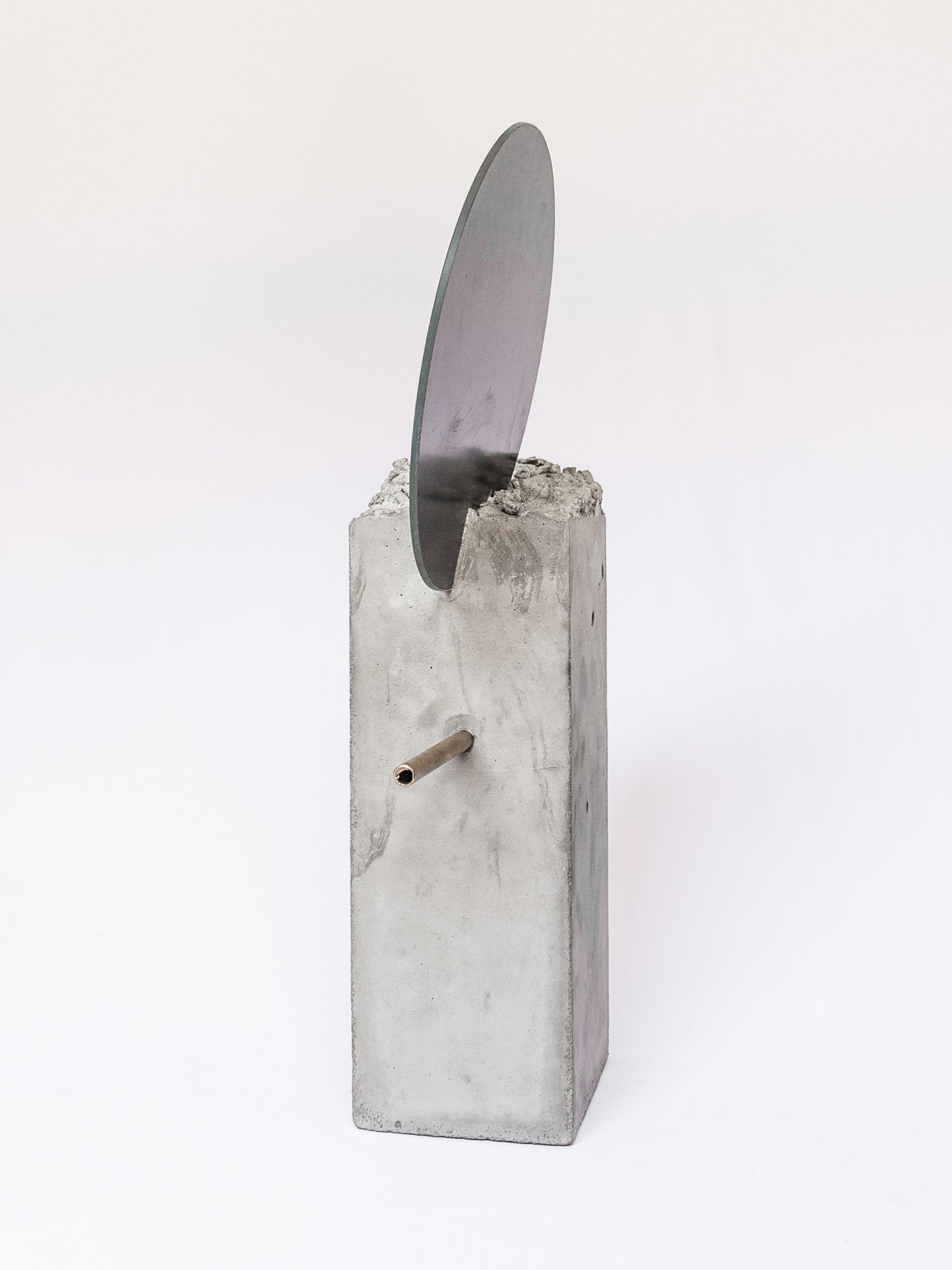 Concrete Mirror Object