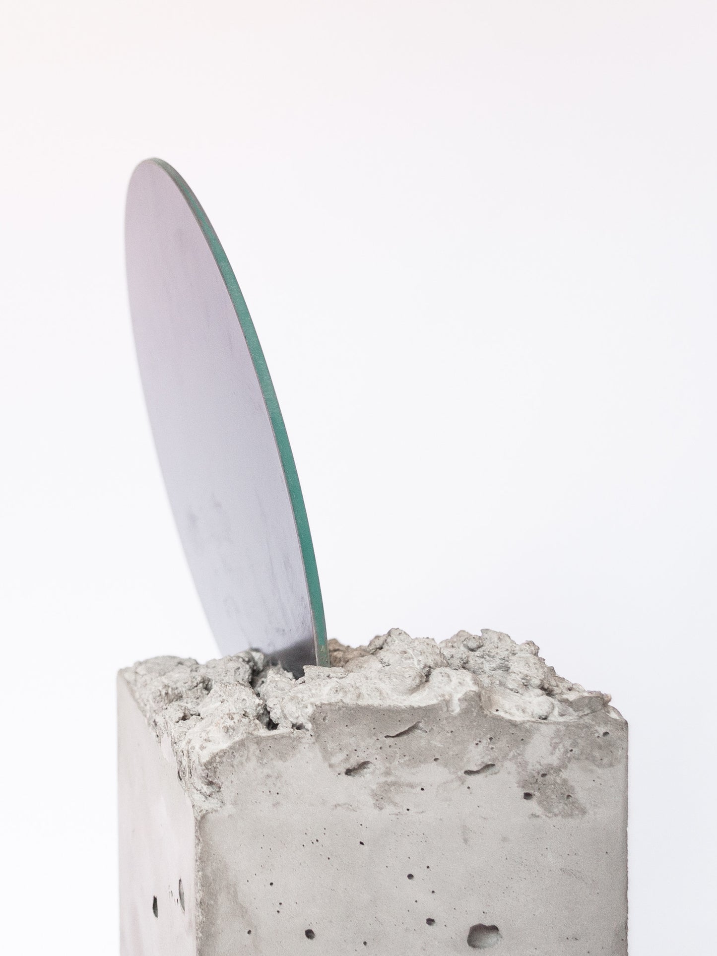 Concrete Mirror Object
