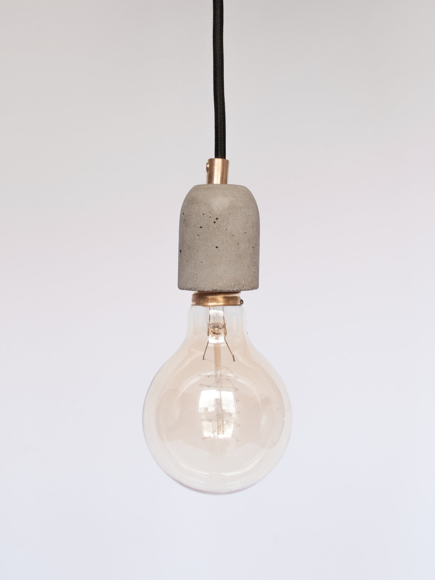 Single Concrete Cord Lamp