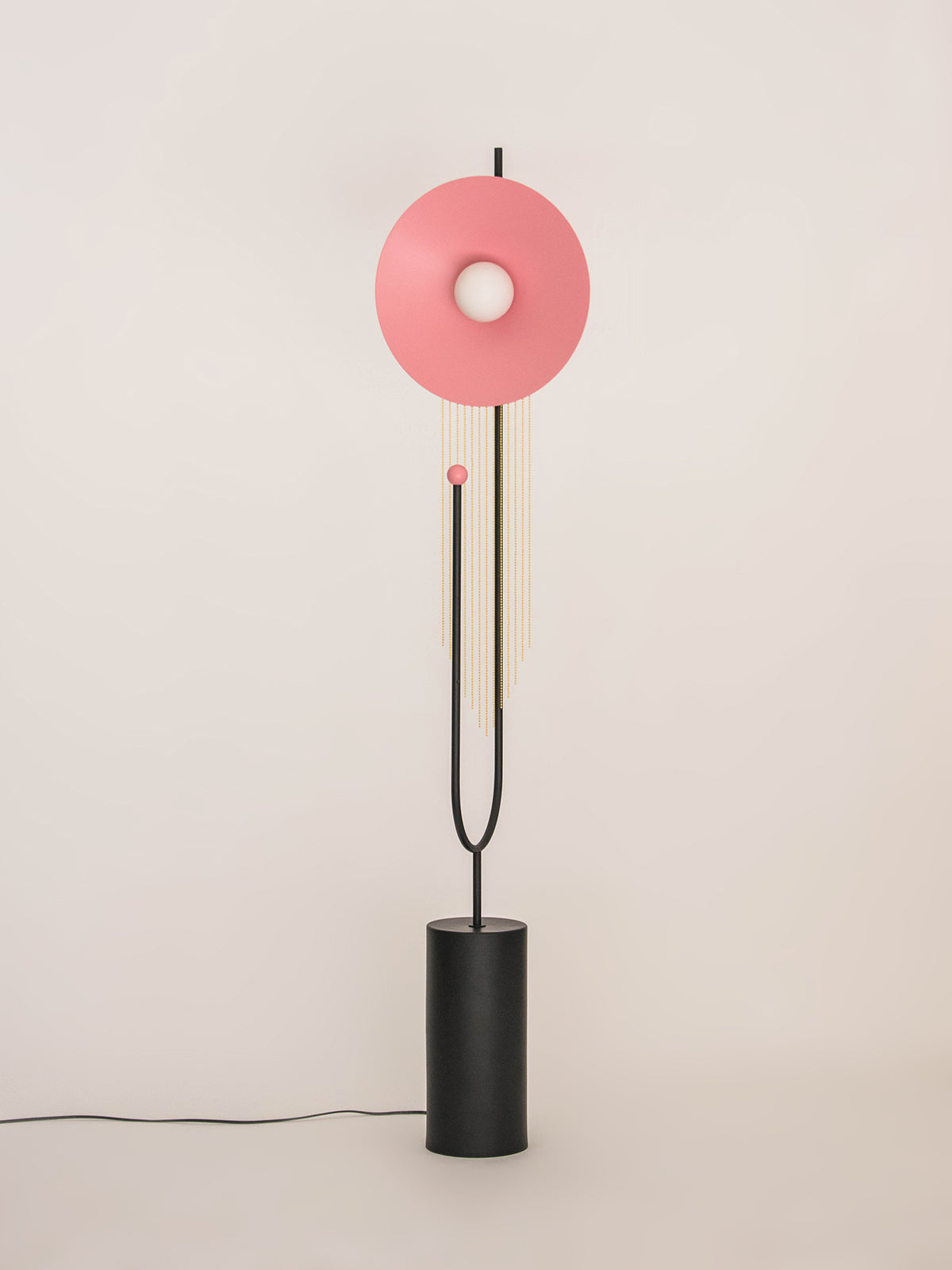 Floor Lamp With Hair