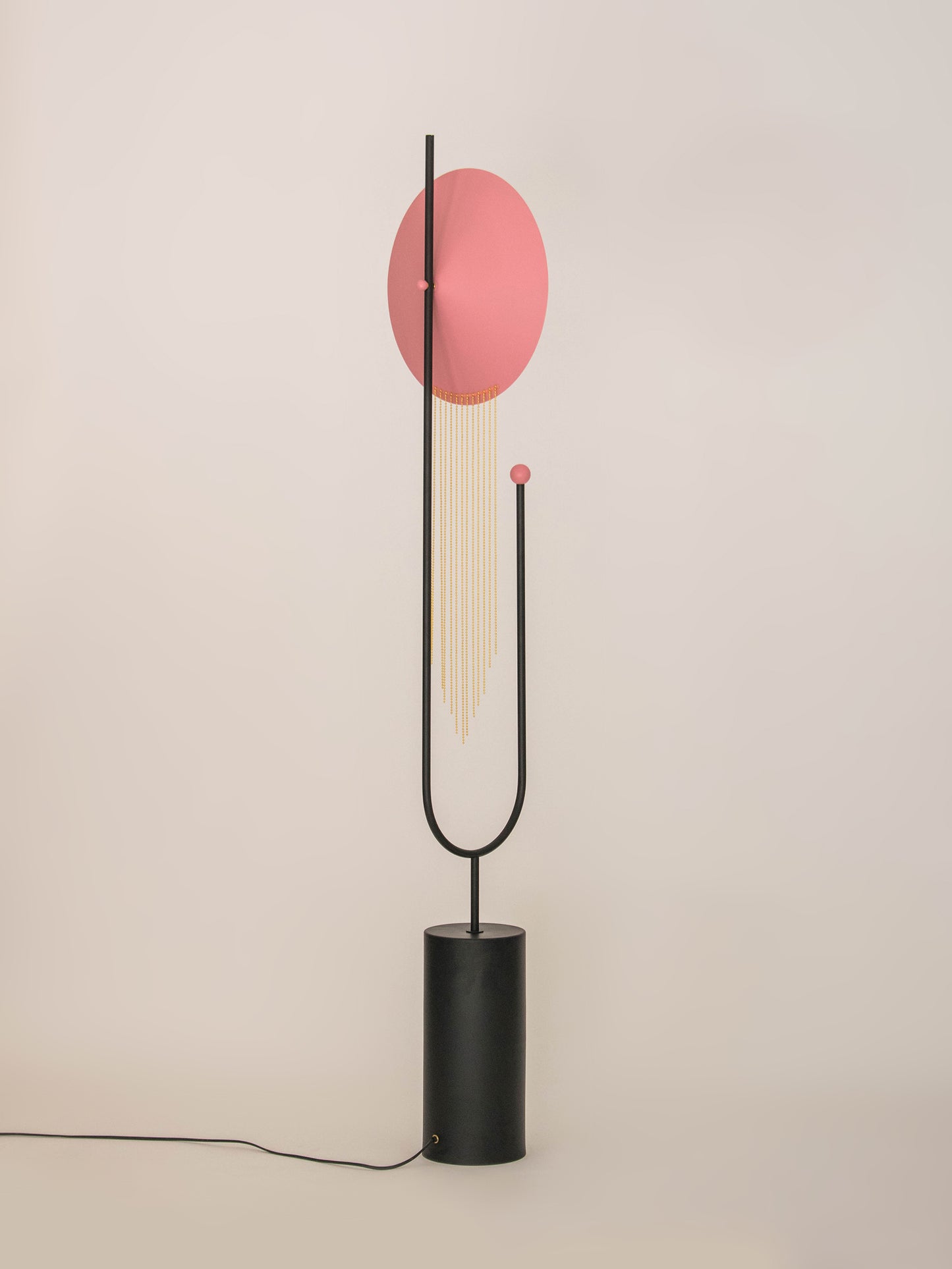 Floor Lamp With Hair