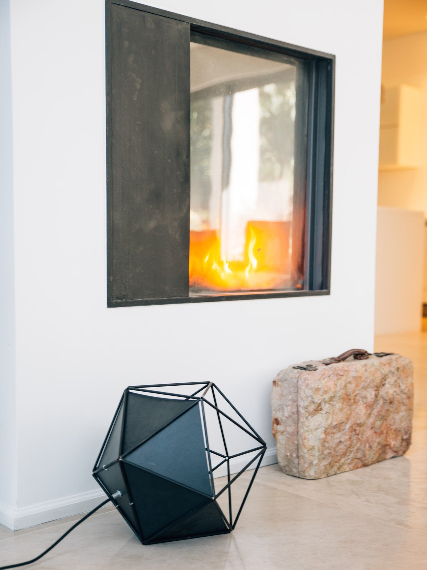 L Geometric Projector Lamp