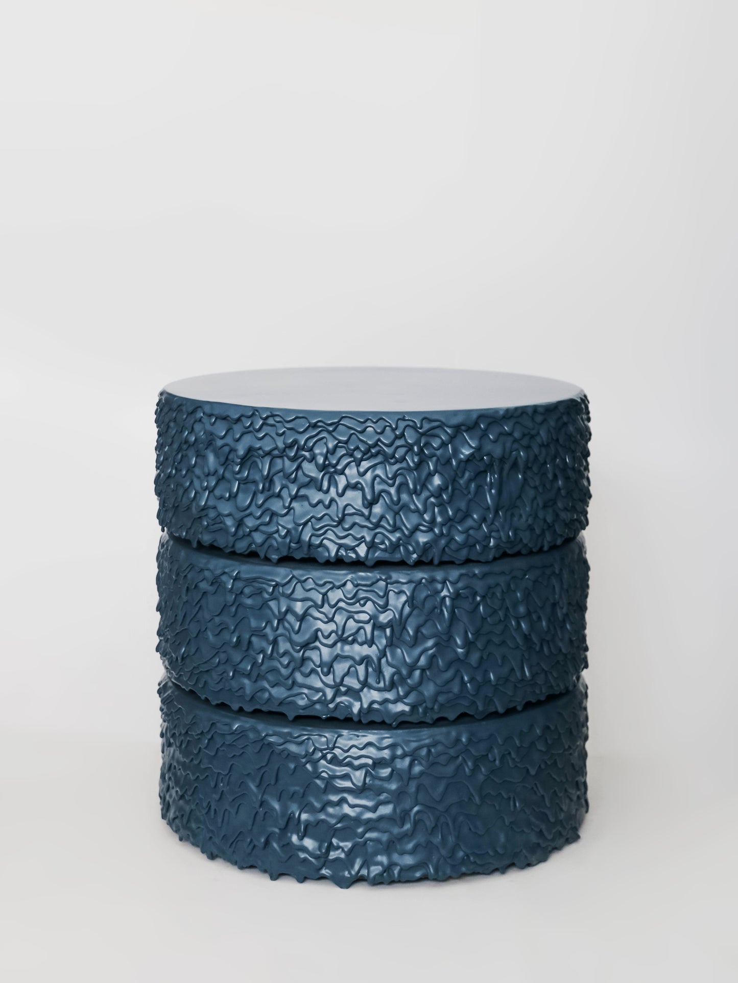 Melting Side Table with Storage