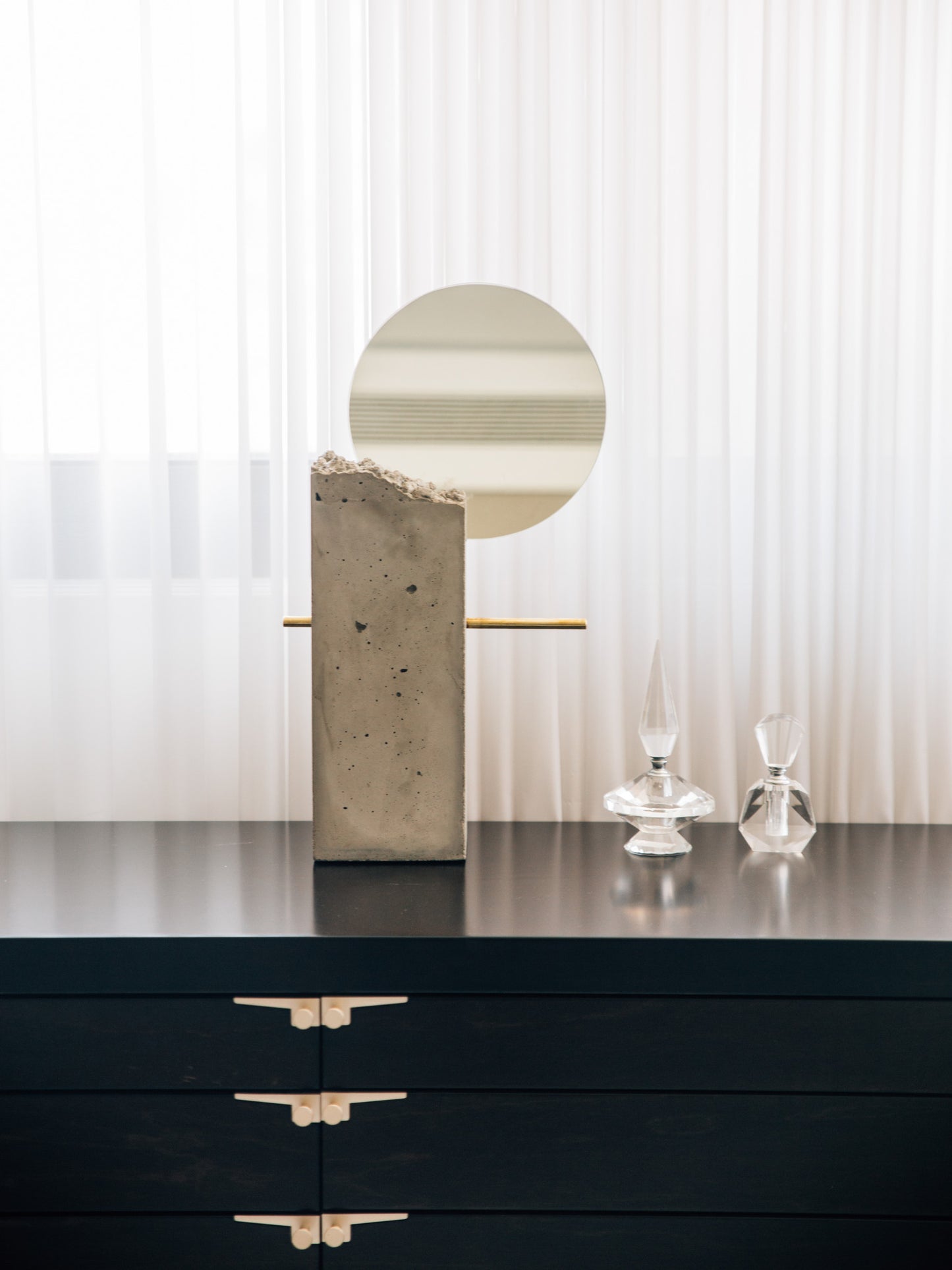 concrete mirror