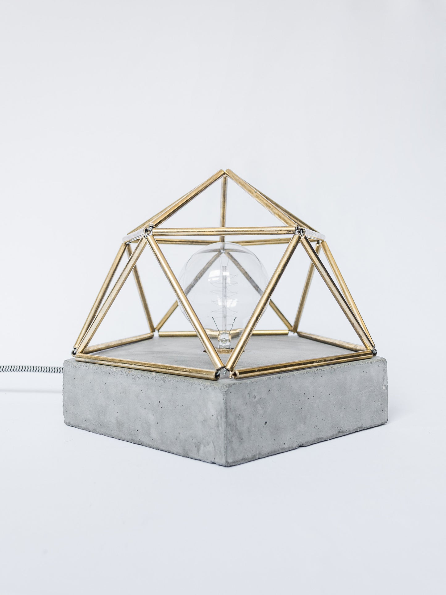 concrete table lamp