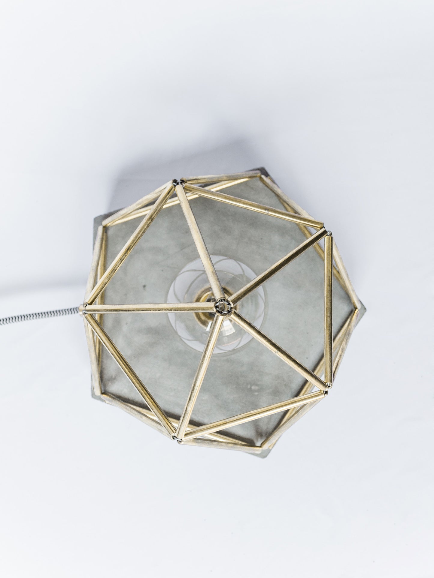 Concrete Dome Table Lamp