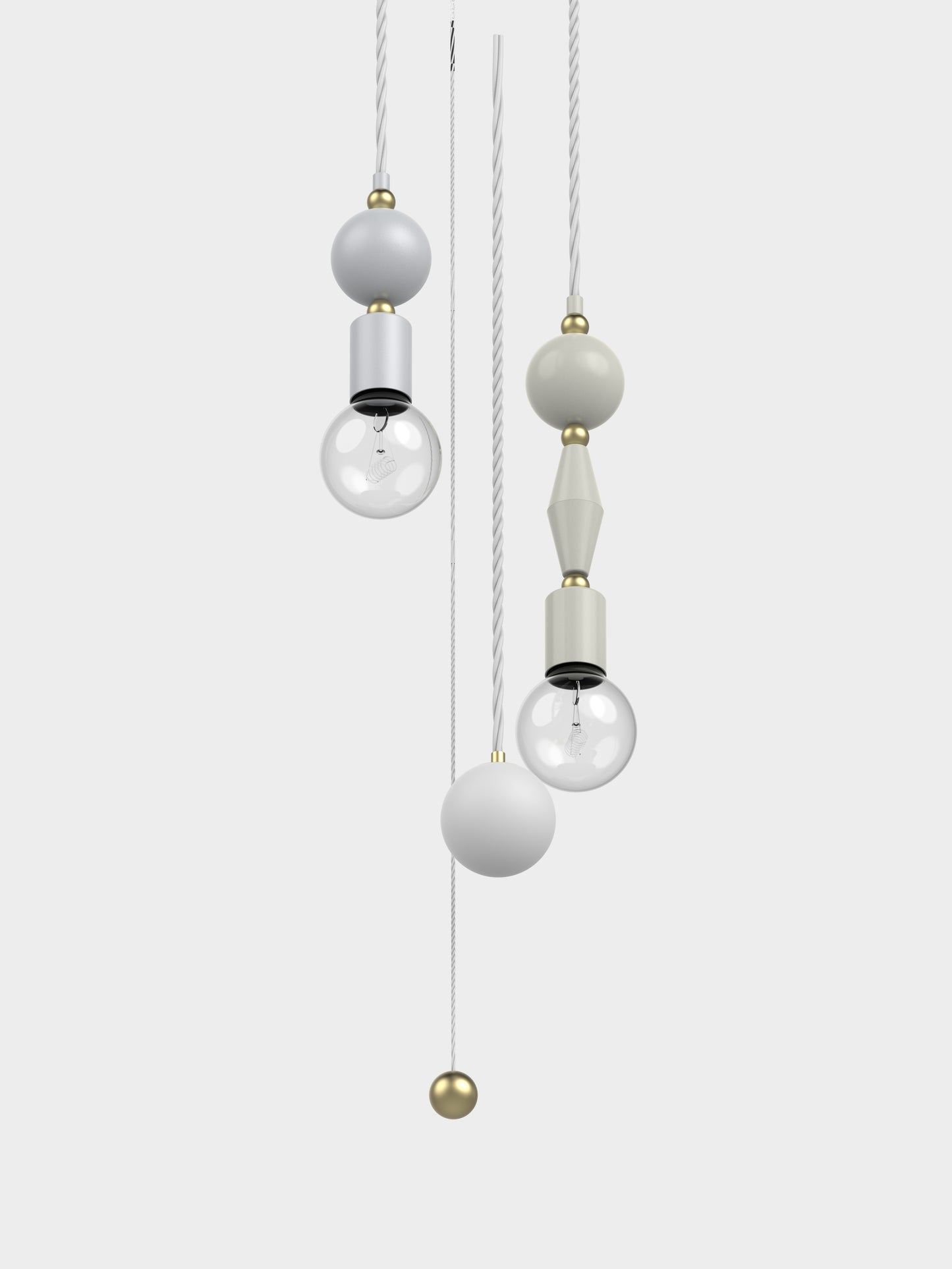 Jewels and Beads Pendant lamp V5