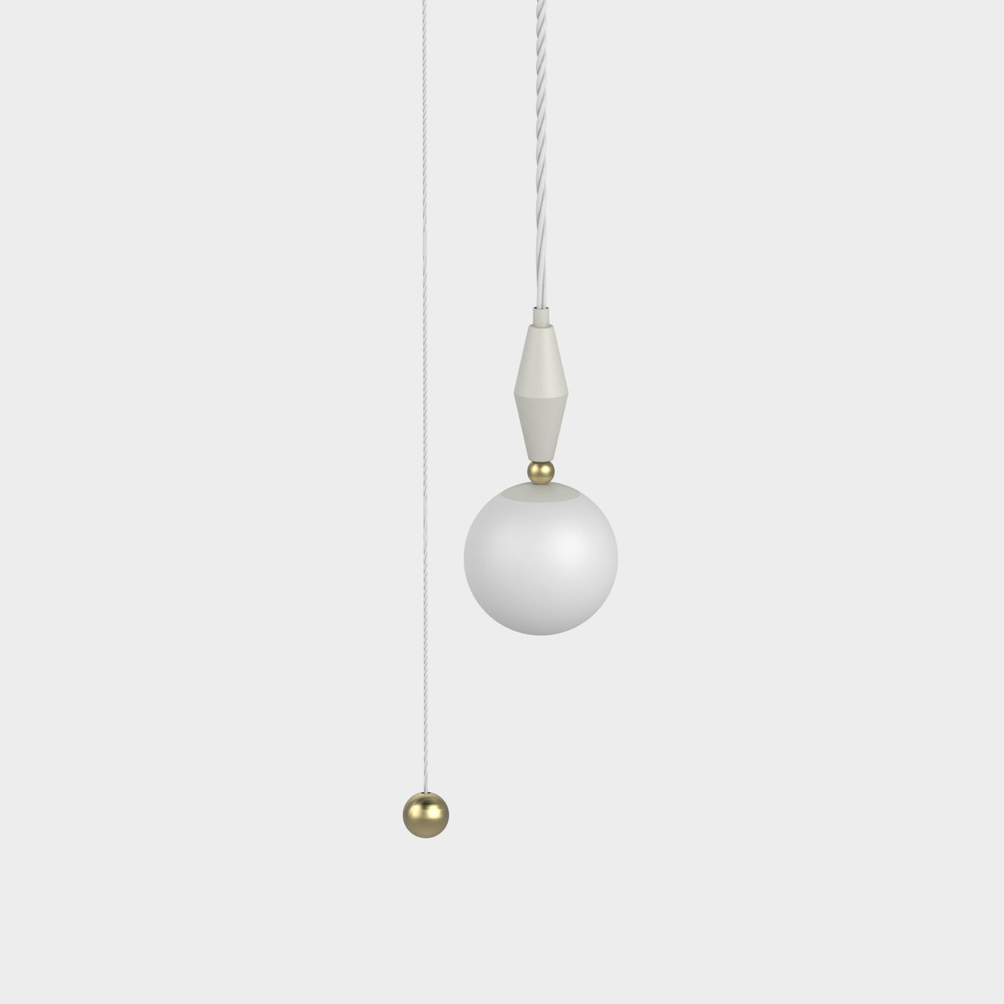 Jewels and Beads Pendant lamp V5 with Pull switch