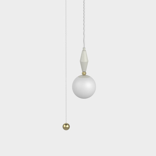 Jewels and Beads Pendant lamp V5 with Pull switch