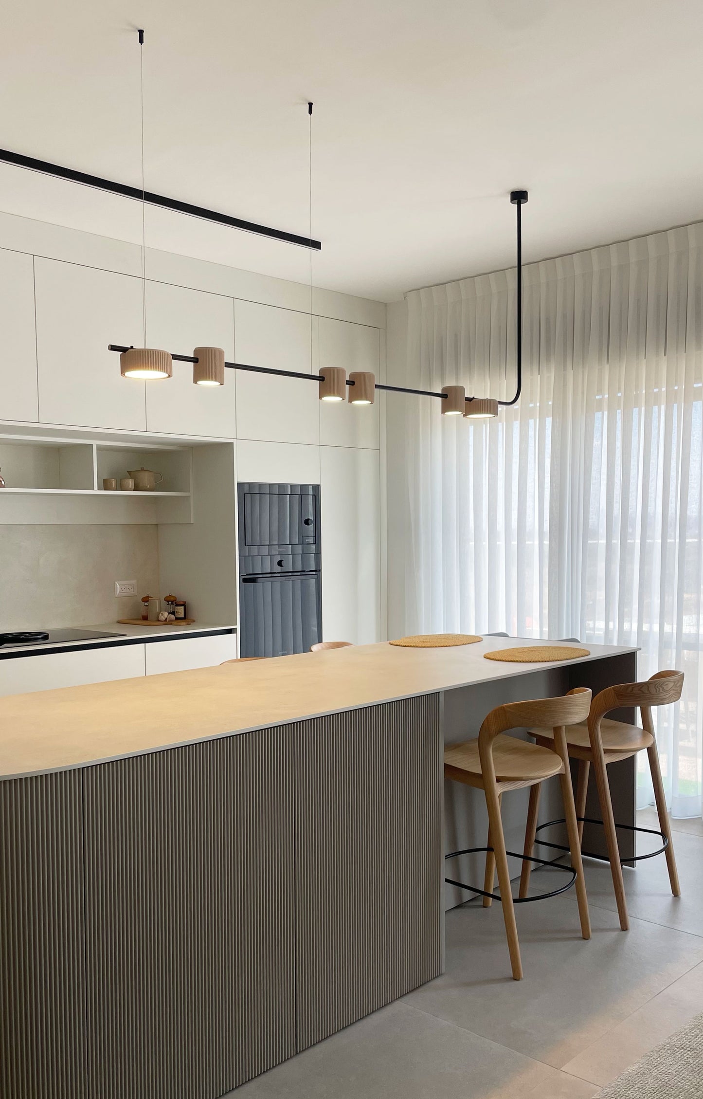 Retro Linear Chandelier 200