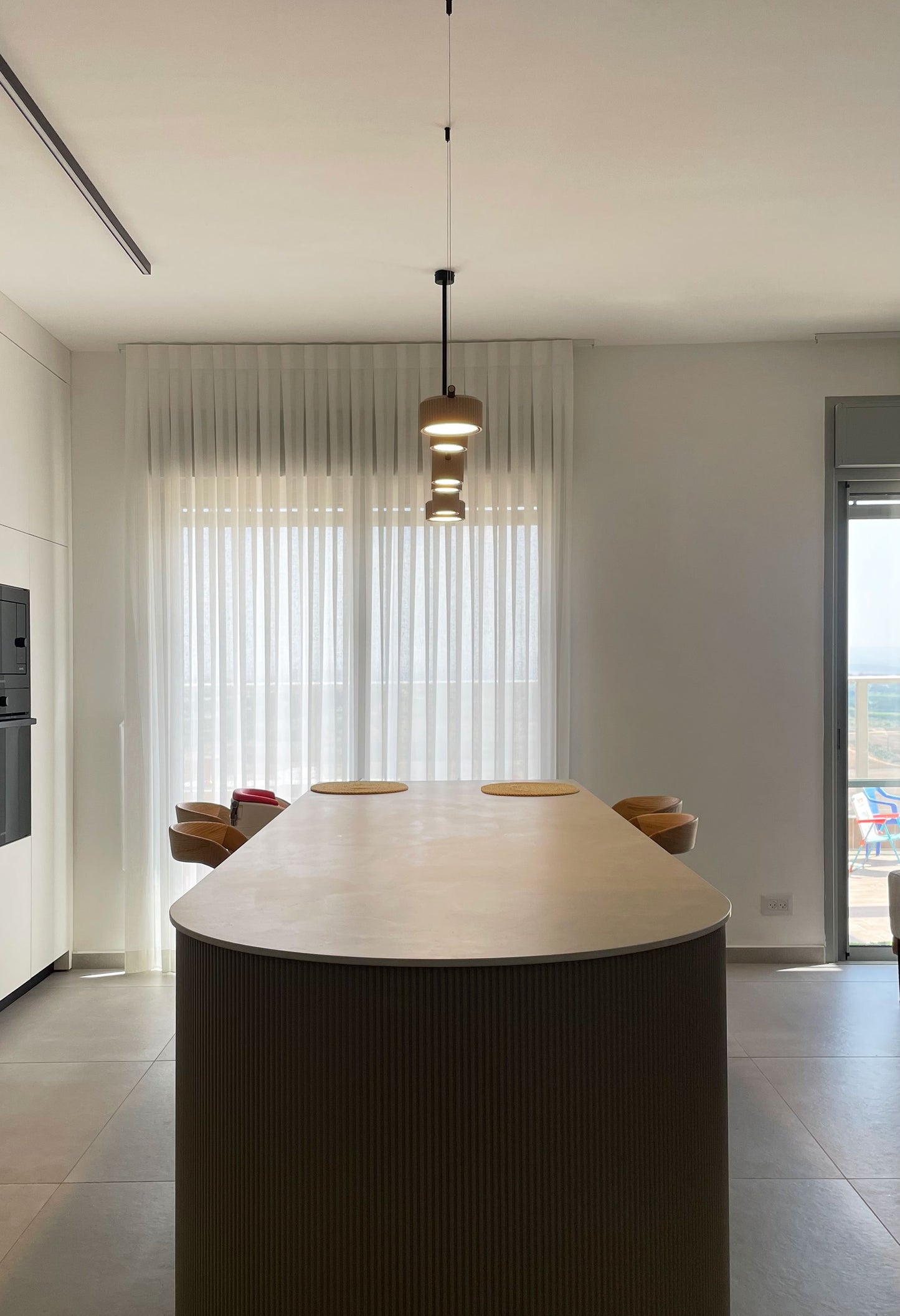 Retro Linear Chandelier 200