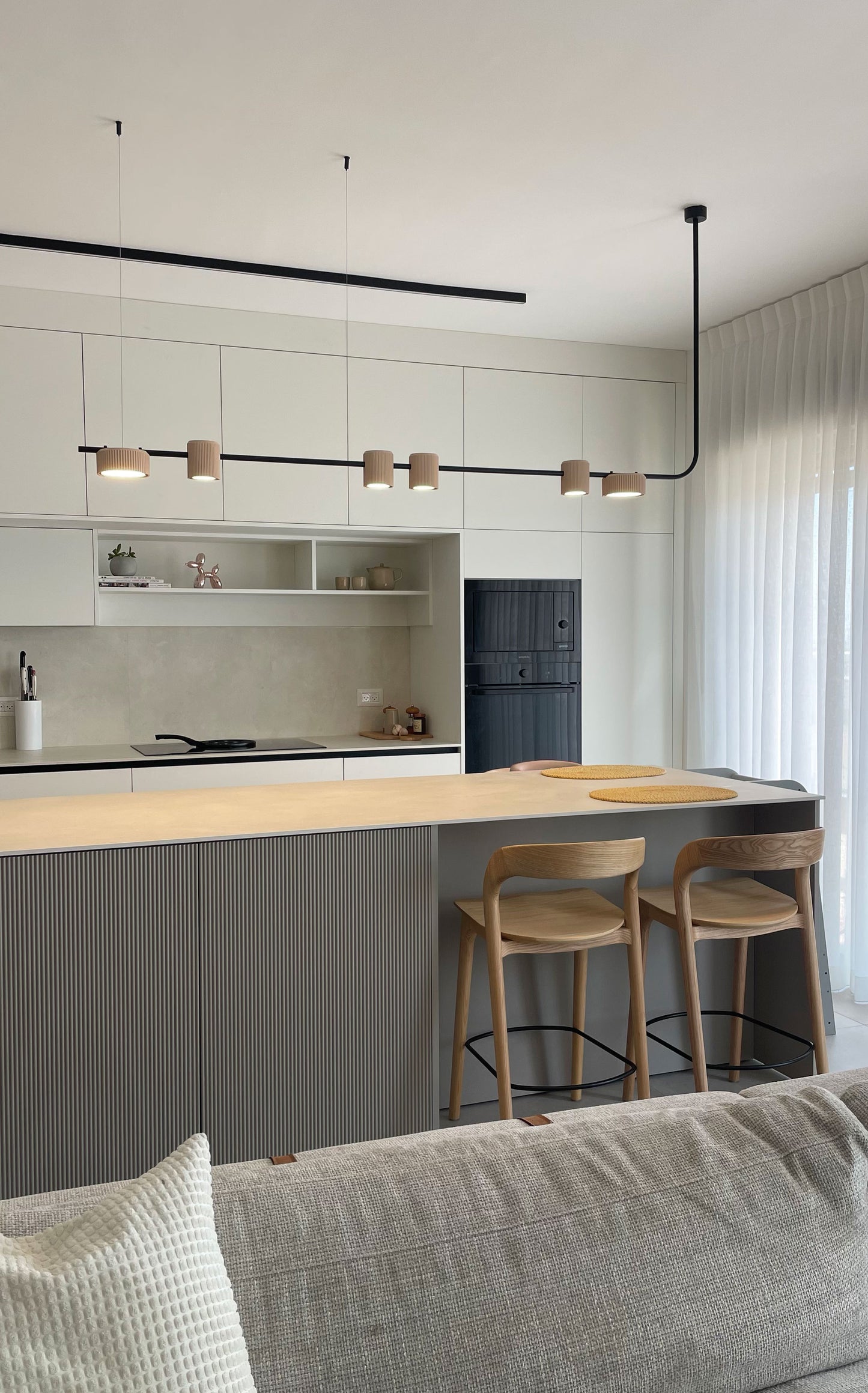 Retro Linear Chandelier 200