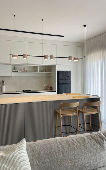 Retro Linear Chandelier 200