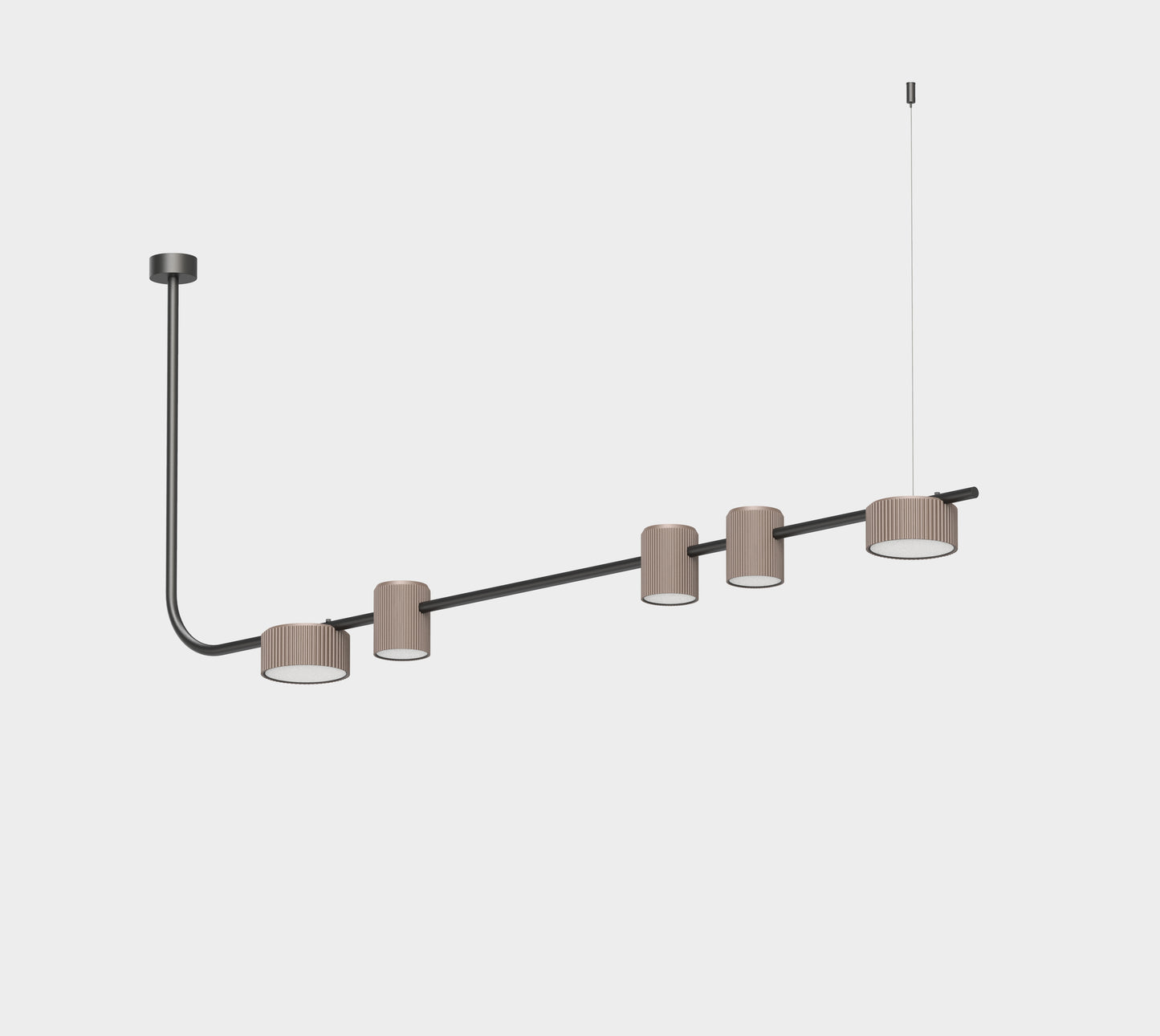 Retro Linear Chandelier 160