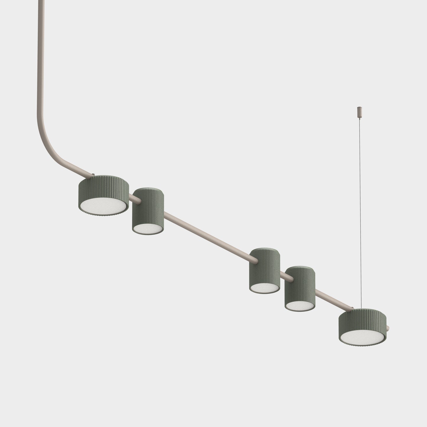 Retro Linear Chandelier 160