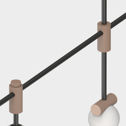 Retro Future + Candy Chandelier 180