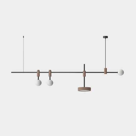 Retro Future + Disc Chandelier 180