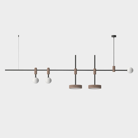 Retro Future + Double Disc Chandelier 200