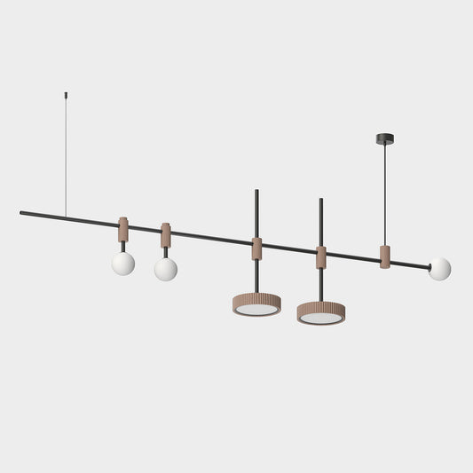 Retro Future + Double Disc Chandelier 200