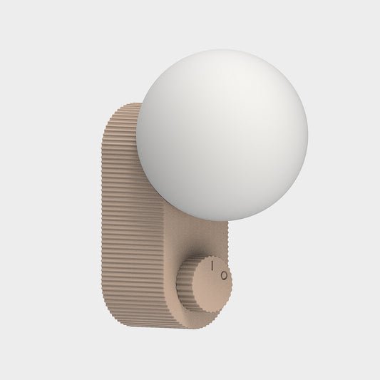 Retro Wall Scone with Switch