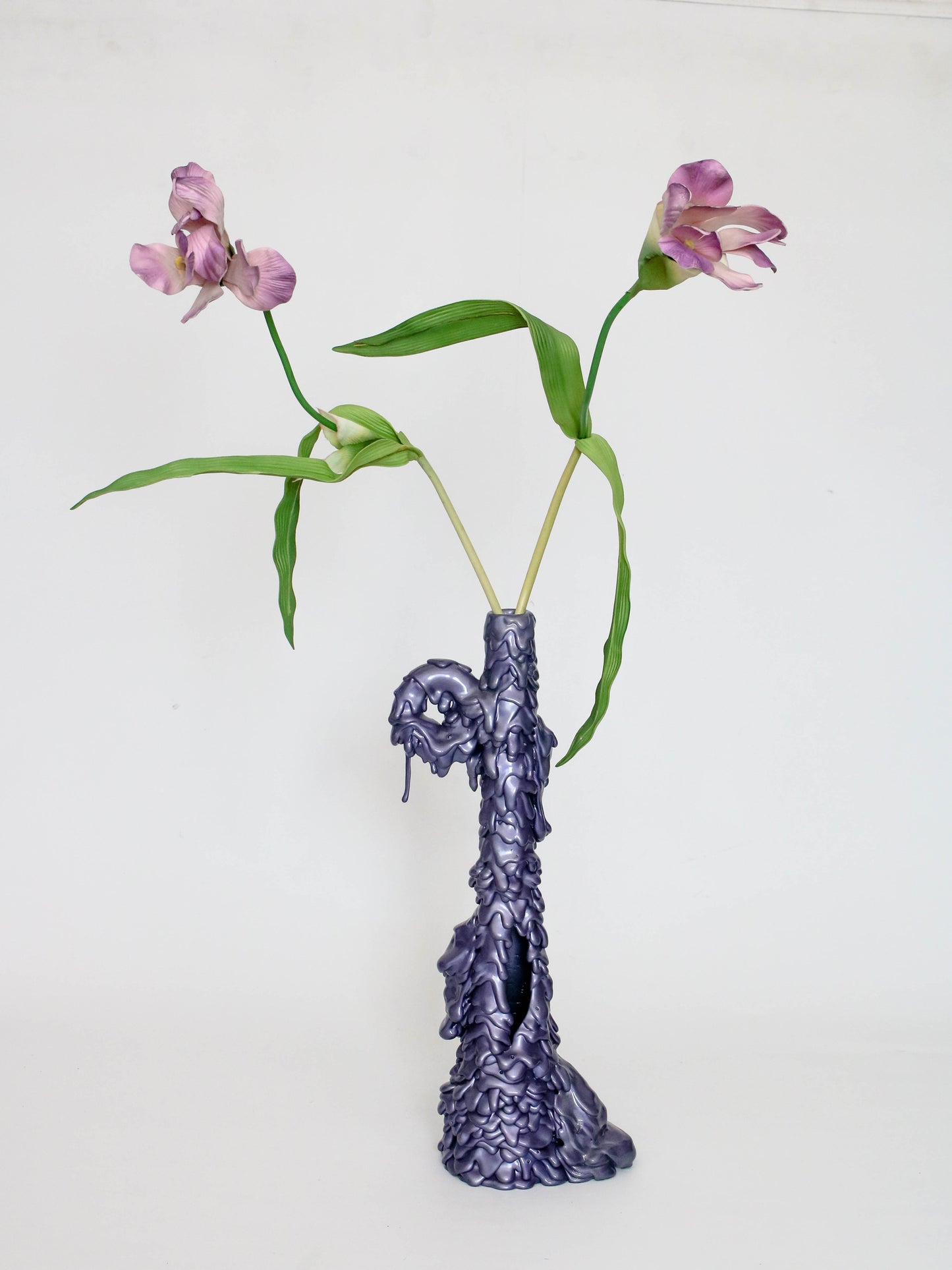 Purple Flower Vase