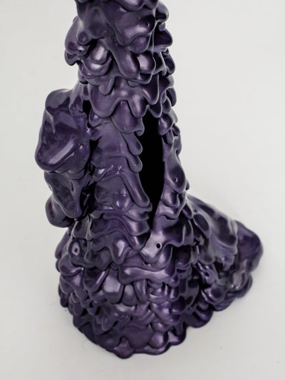 Purple Flower Vase